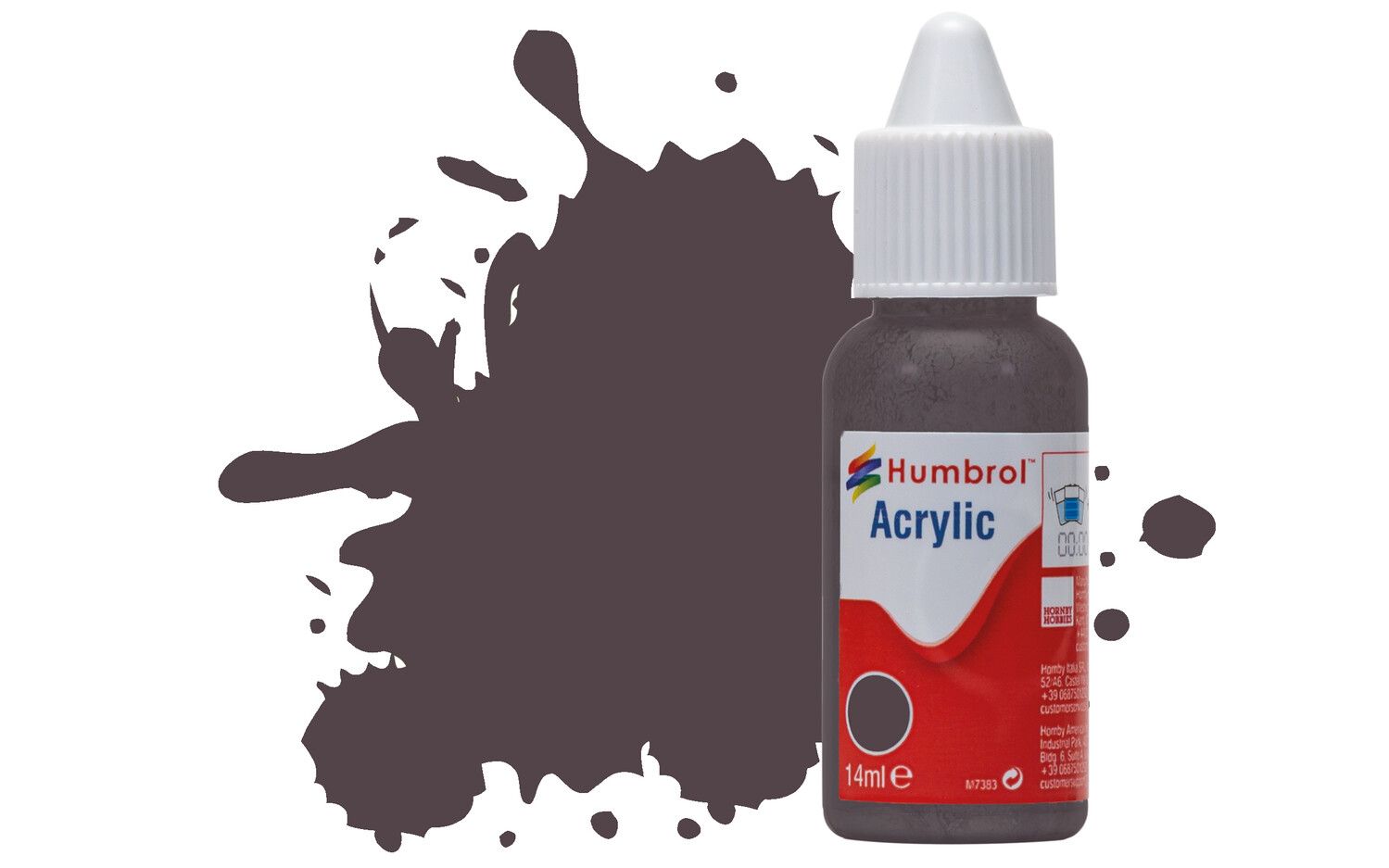 Humbrol Acrylic: 251 - RLM 81: Dunkelbraun - Matt – (14ml)