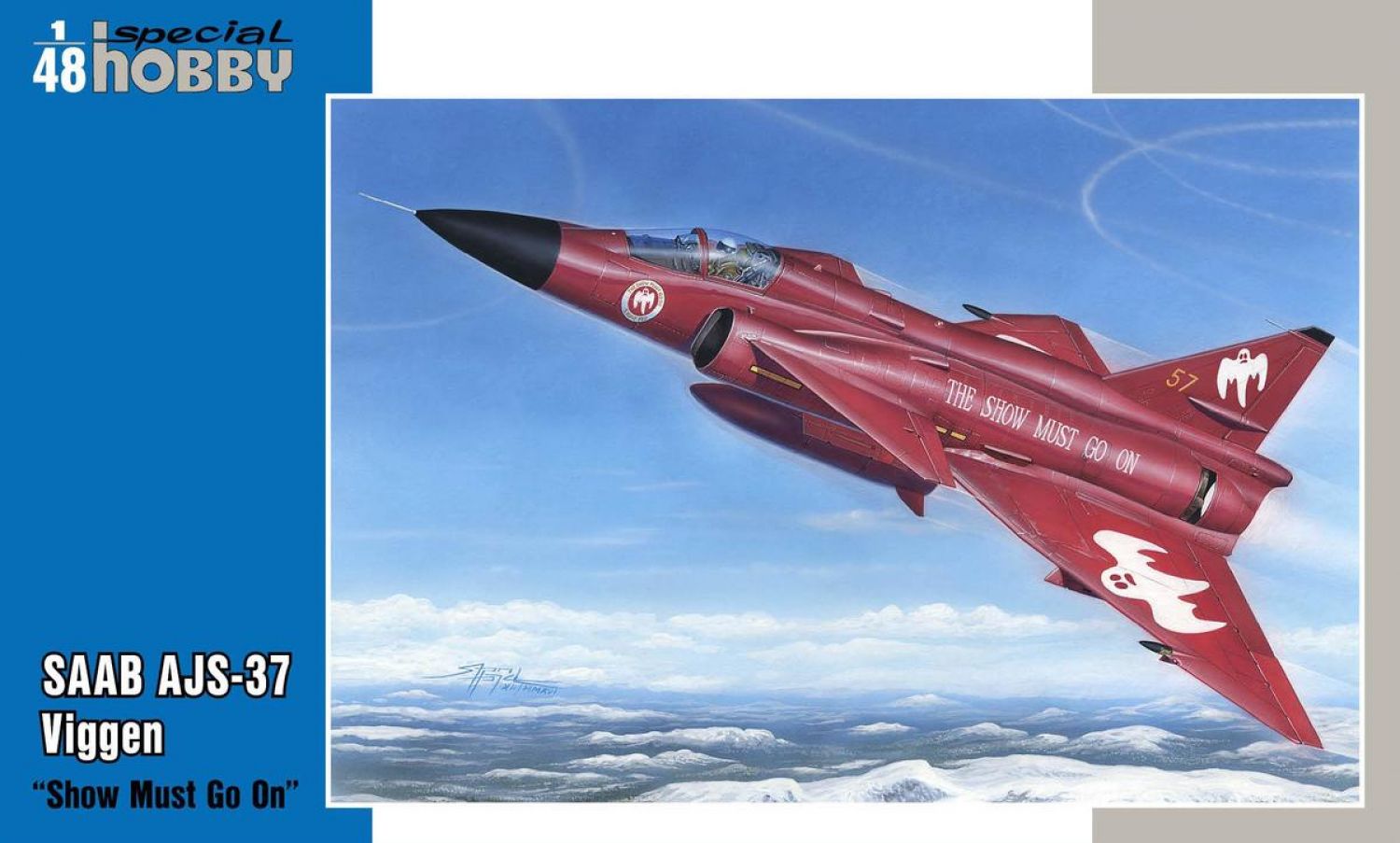 Saab AJS-37 Viggen "Show Must Go On" 1/48