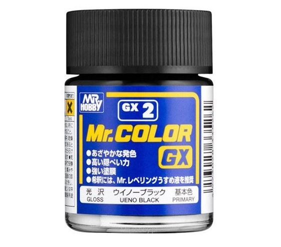 Mr.Color GX2 Ueno Black 18ml