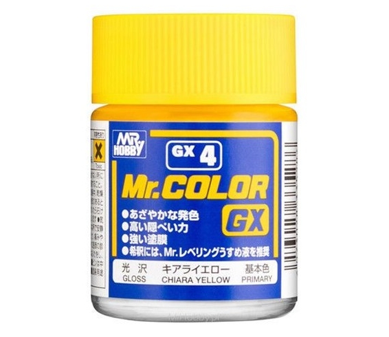 Mr.Color GX4 Chiara Yellow 18ml