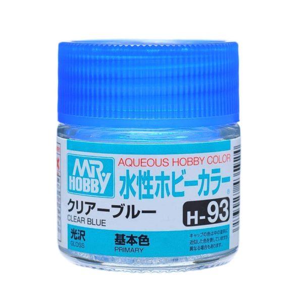 AQUEOUS HOBBY COLOR - H93 GLOSS CLEAR BLUE (PRIMARY)