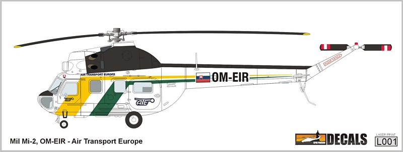 Mil Mi-2 OM-EIR (Air Transport Europe) 1/72