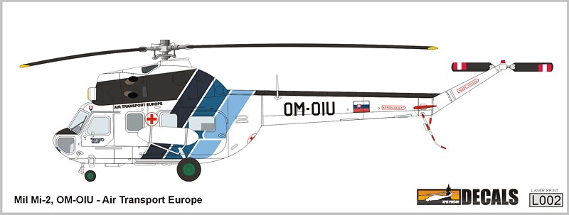 Mil Mi-2 OM-OIU (Air Transport Europe) 1/72