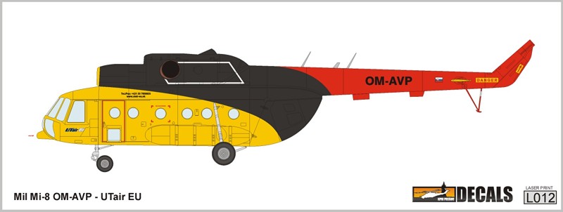 Mil Mi-8 OM-AVP UTair EU 1/72