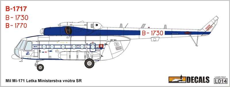 Mil Mi-171 Letka Ministerstva vnútra SR 1/35