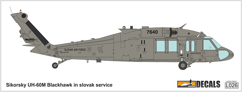 Sikorsky UH-60M in slovak service 1/72