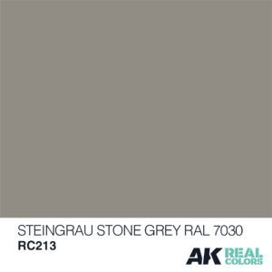 AK Real Colors RC213 Steingrau-Stone Grey RAL 7030 – Obrázok 2