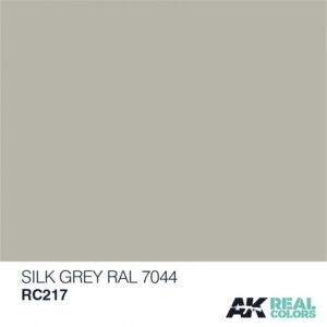 AK Real Colors RC217 Seidengrau-Silk Grey RAL 7044 – Obrázok 2