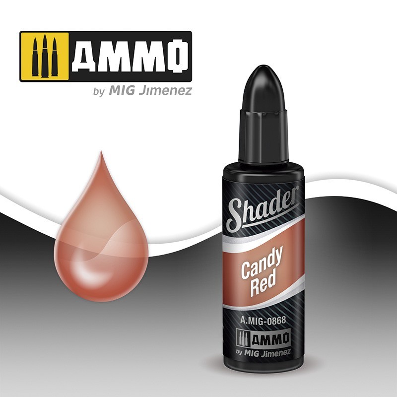 Ammo SHADER Candy Red 10ml