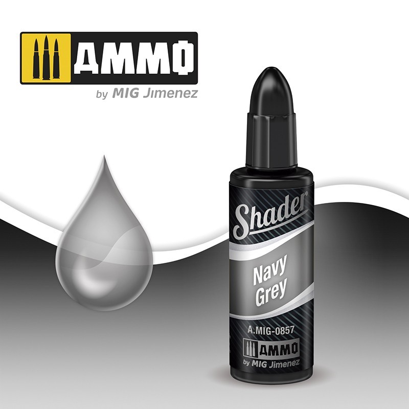 Ammo SHADER Navy Grey 10ml