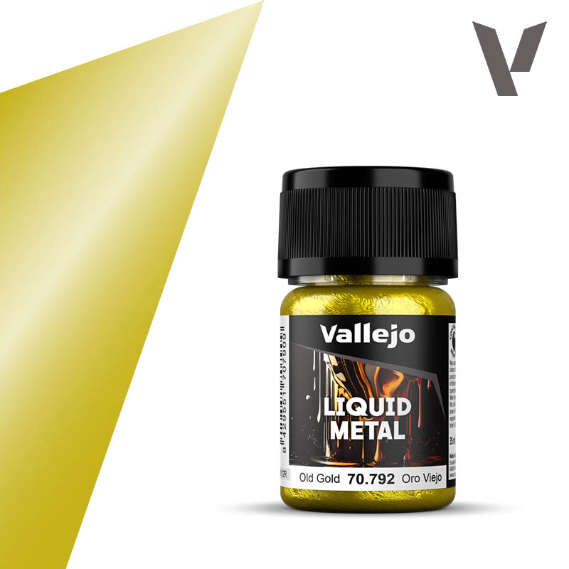 Vallejo Liquid Metal - OLD GOLD
