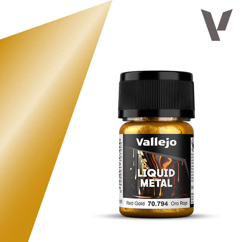 Vallejo Liquid Metal - RED GOLD