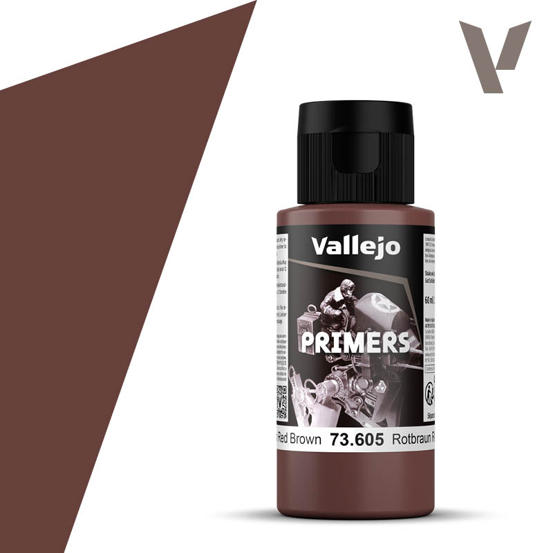 Vallejo Surface Primer - German Red Brown