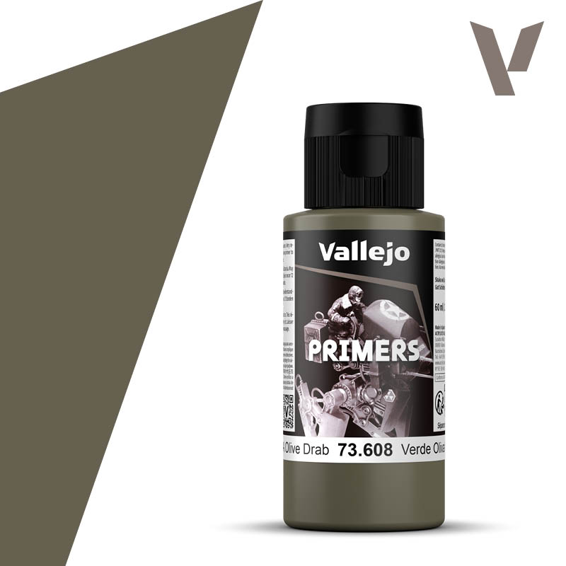 Vallejo Surface Primer - USA Olive Drab