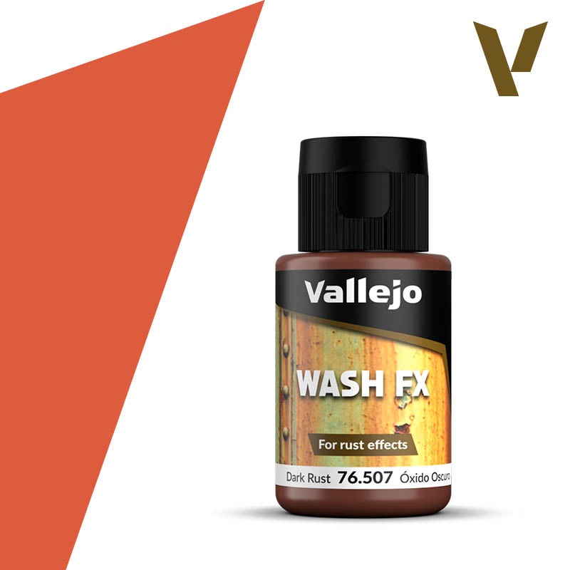 Vallejo Wash FX - Dark Rust