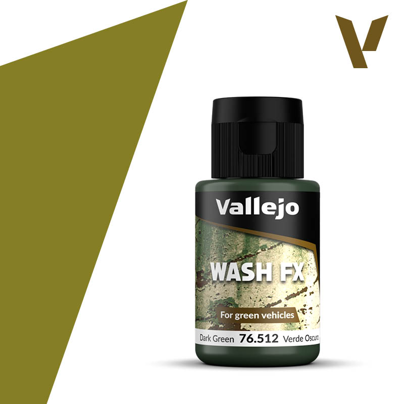 Vallejo Wash FX - Dark Green