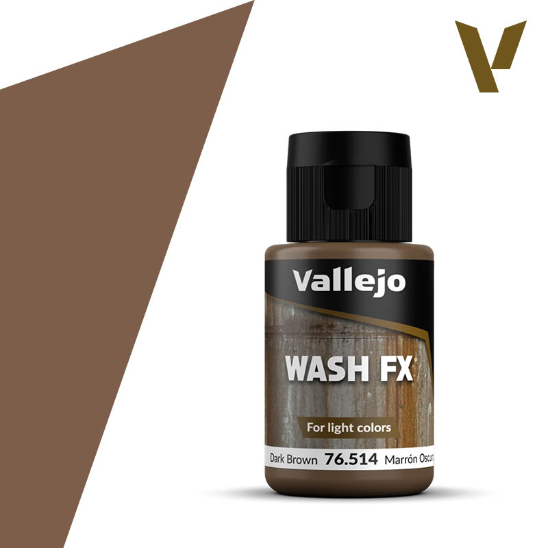 Vallejo Wash FX - Dark Brown
