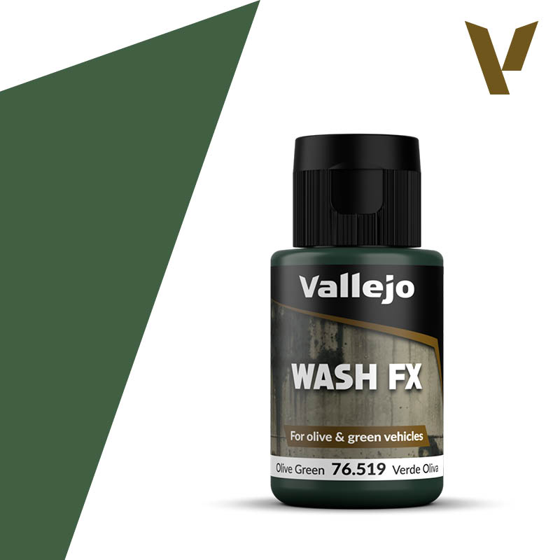 Vallejo Wash FX - Olive Green