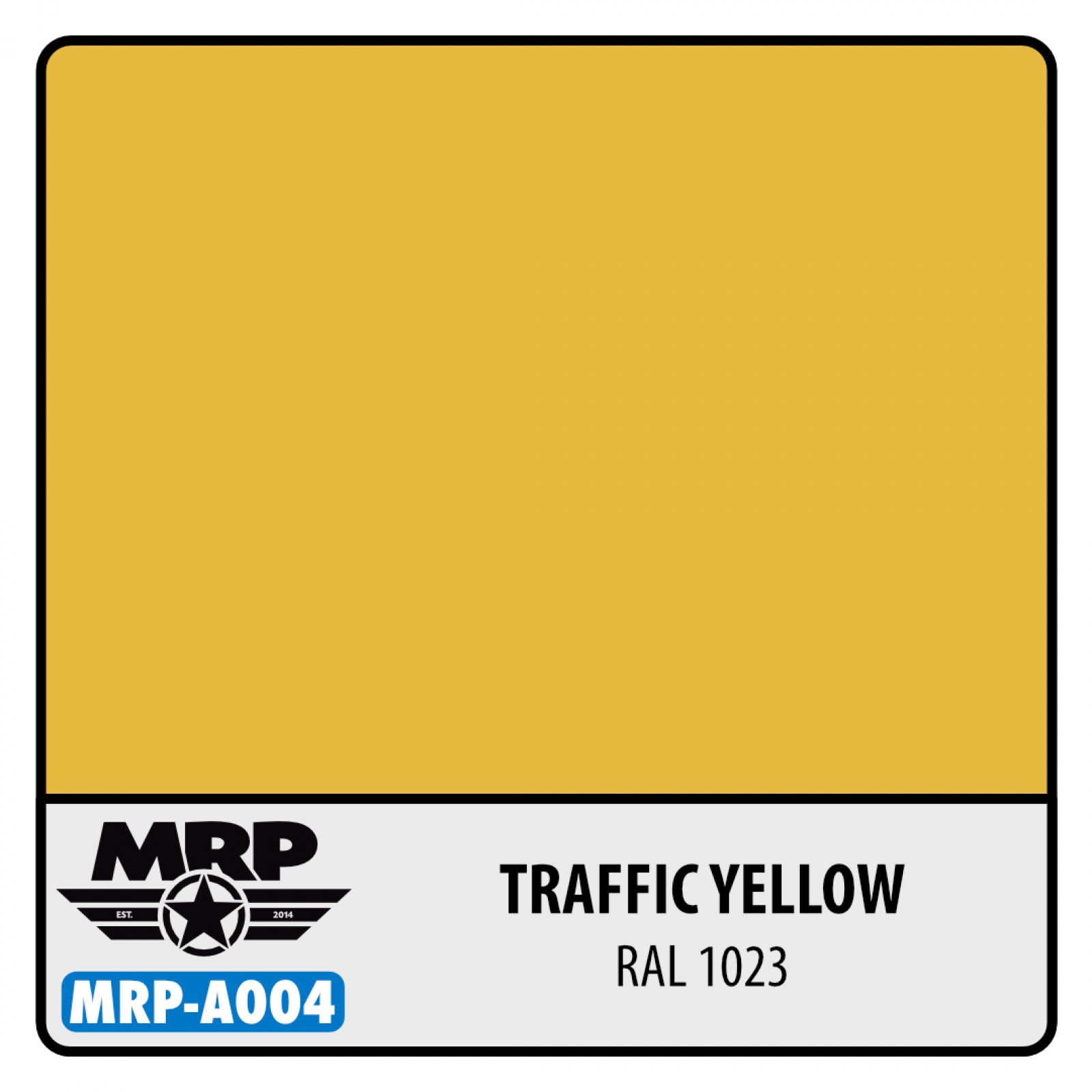 Aqua MRP-A004 Traffic Yellow RAL 1023