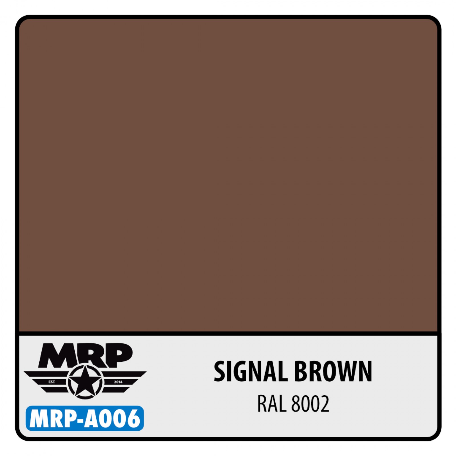 Aqua MRP-A006 SIGNAL BROWN RAL 8002