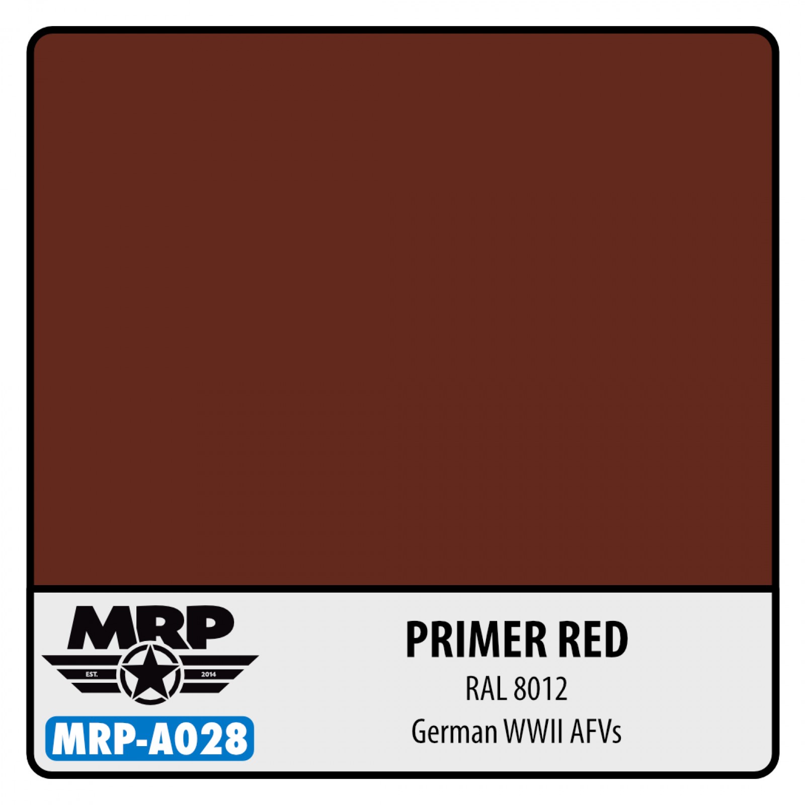 Aqua MRP-A028 PRIMER RED RAL 8012