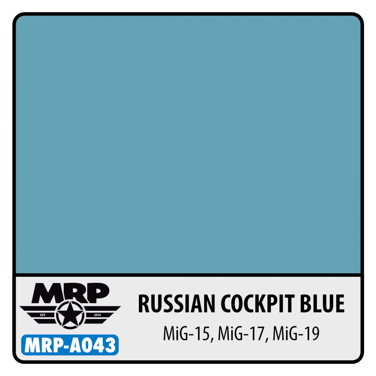 Aqua MRP-A043 RUSSIA COCKPIT BLUE