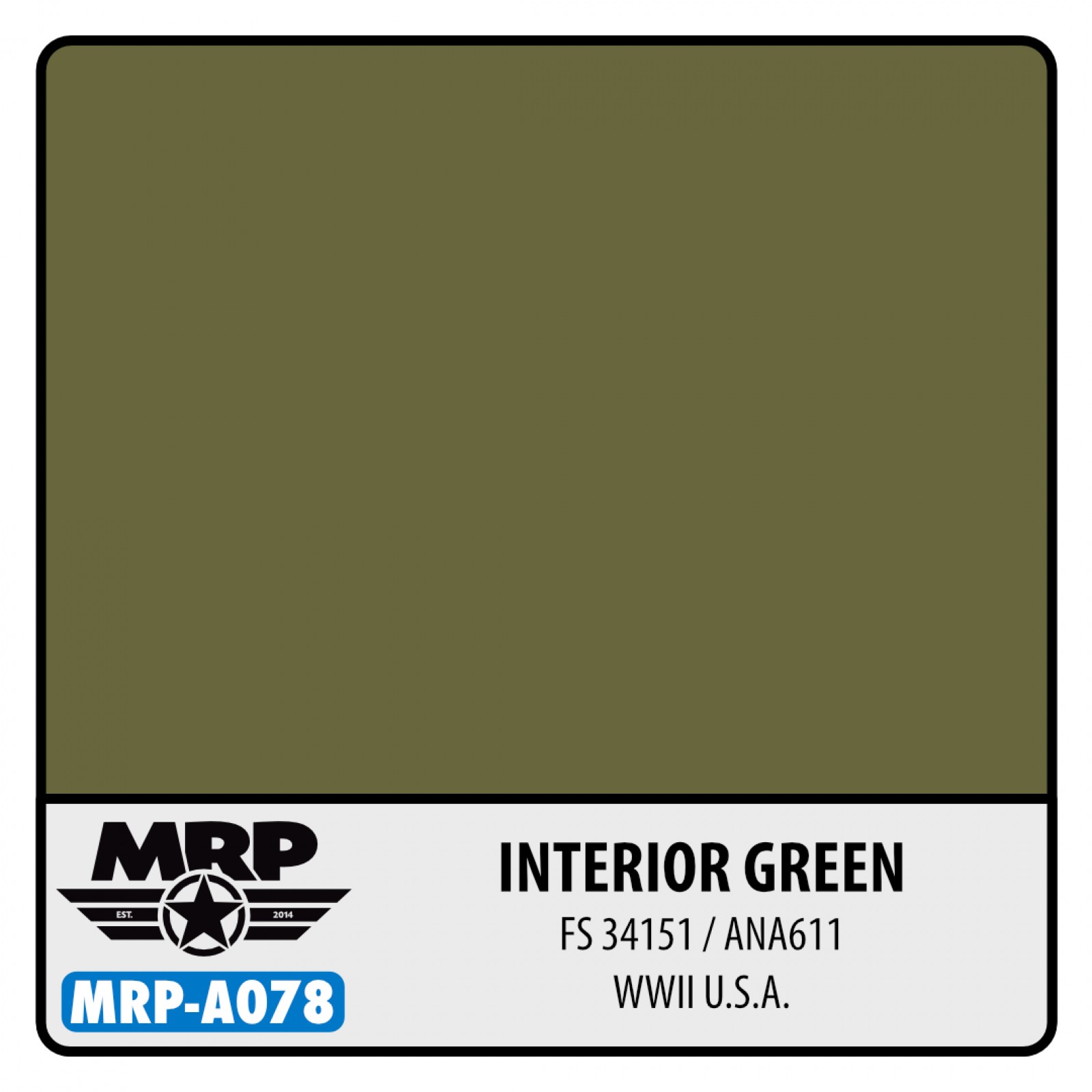 Aqua MRP-A078 INTERIOR GREEN ANA 611