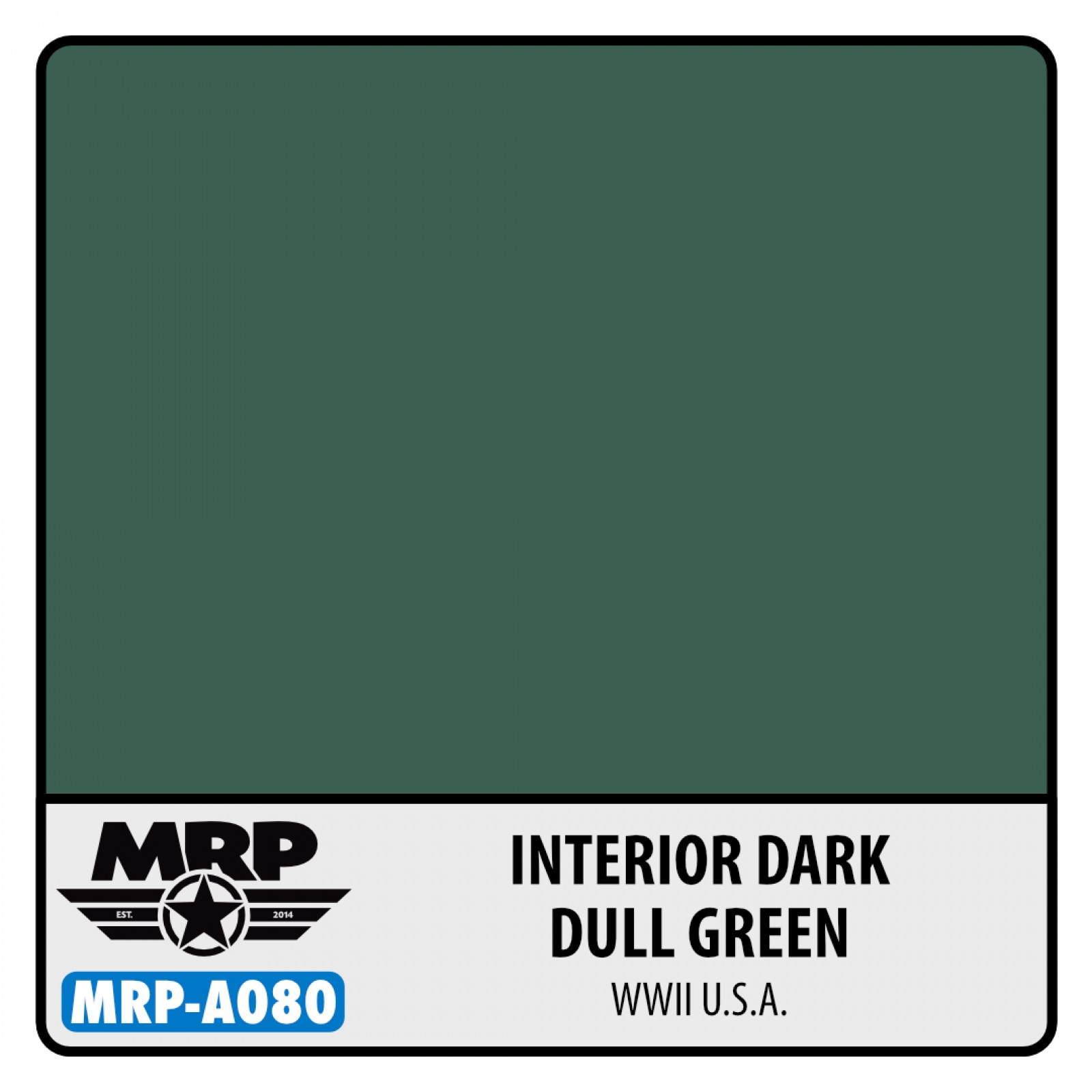 Aqua MRP-A080 INTERIOR DARK DULL GREEN