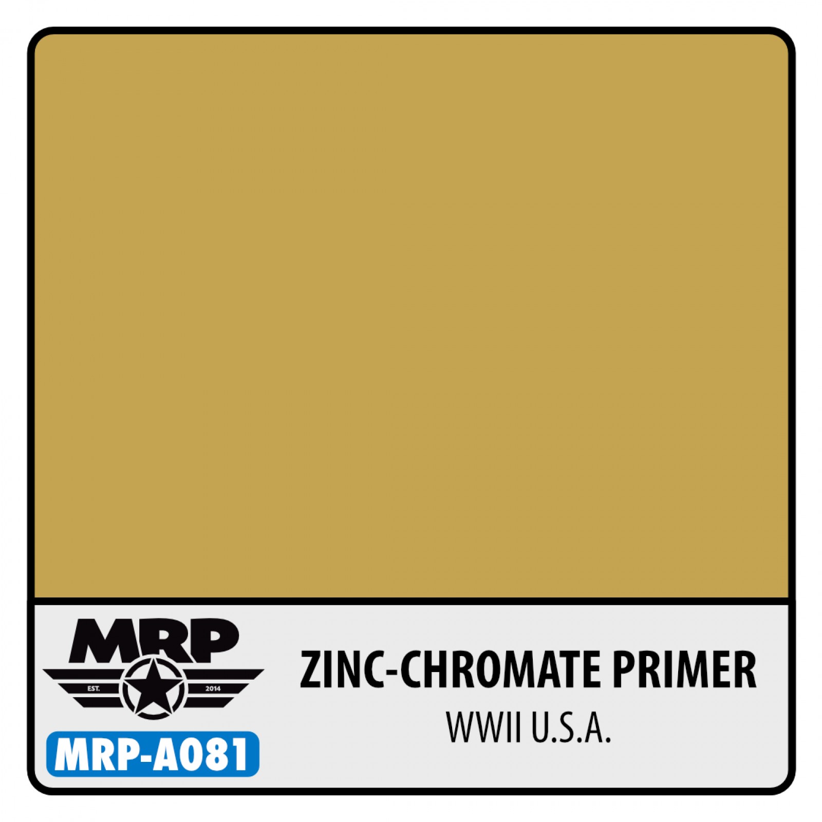 Aqua MRP-A081 ZINC-CHROMATE PRIMER