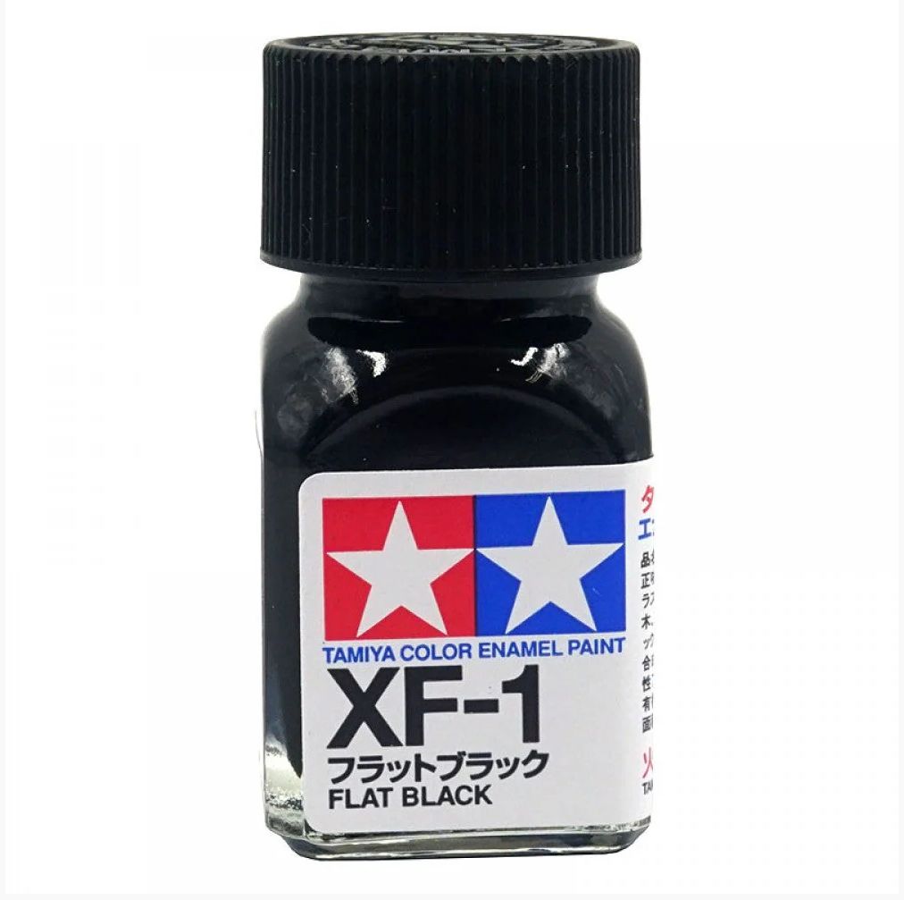 Tamiya Enamel XF-1 Flat Black