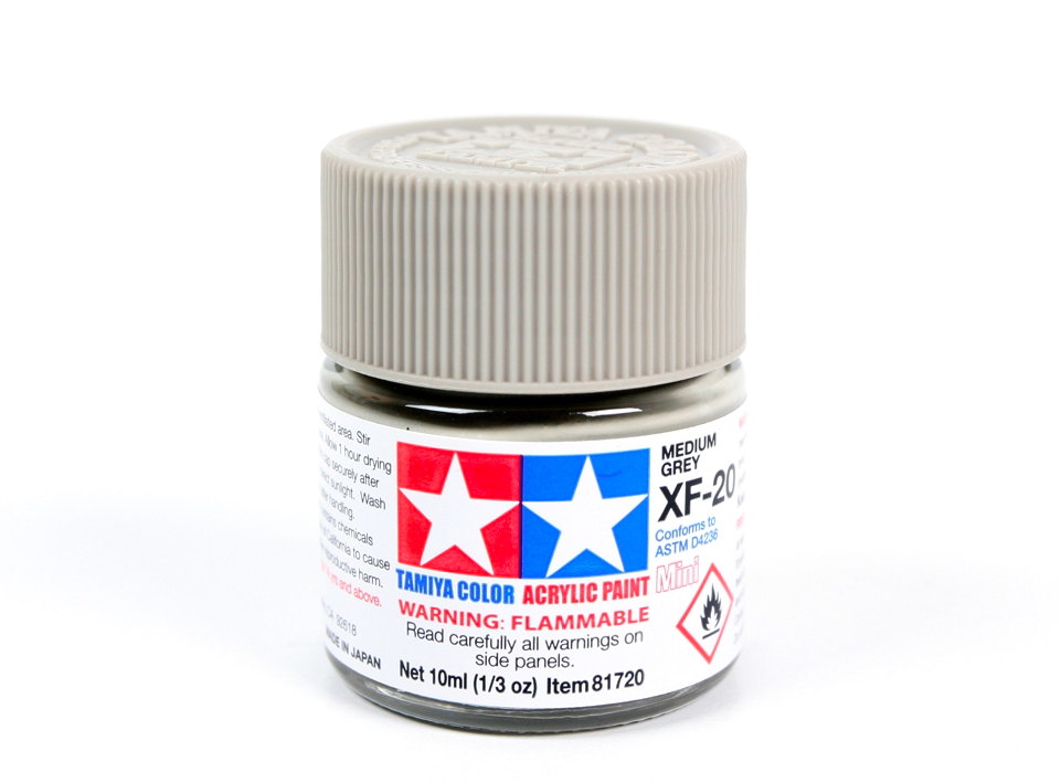 Tamiya Acrylic Mini Xf-20 Medium Gray